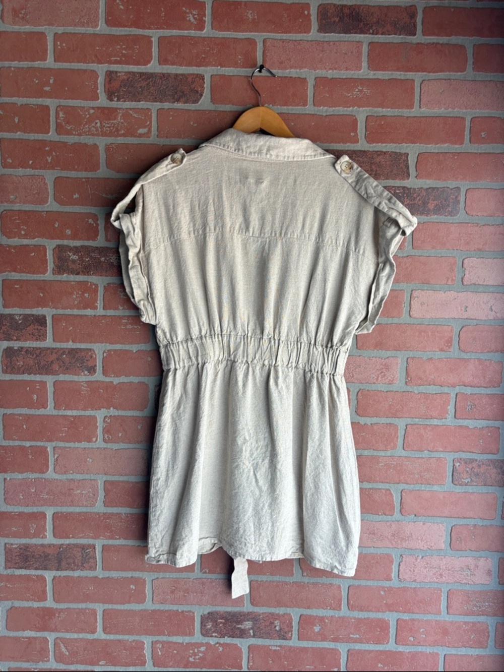 Zara linen blend cargo dress - Picture 5 of 5